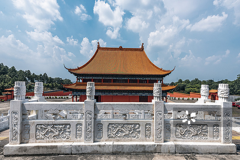 江海荣+广东省佛山市中央电视台南海影视城图片素材