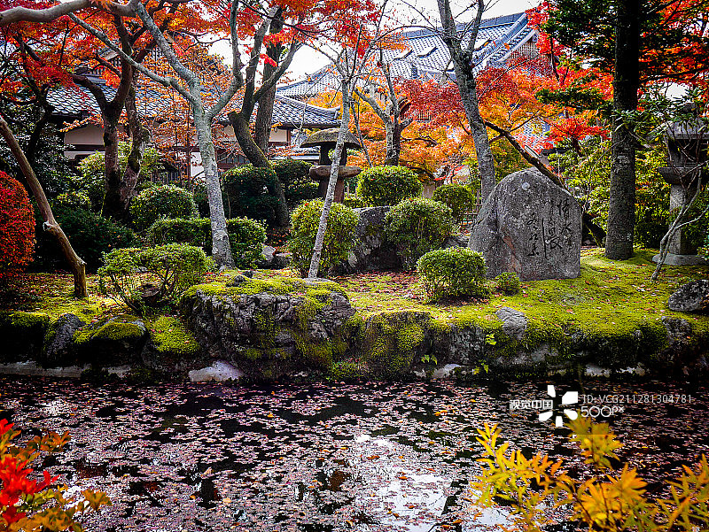 日式花园图片素材