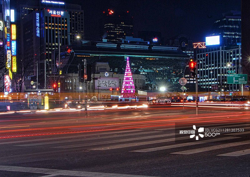 首尔广场图片素材