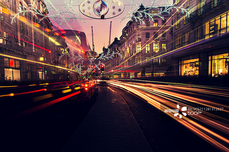 伦敦摄政街图片素材