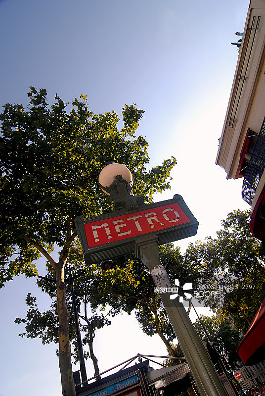 巴黎地铁图片素材