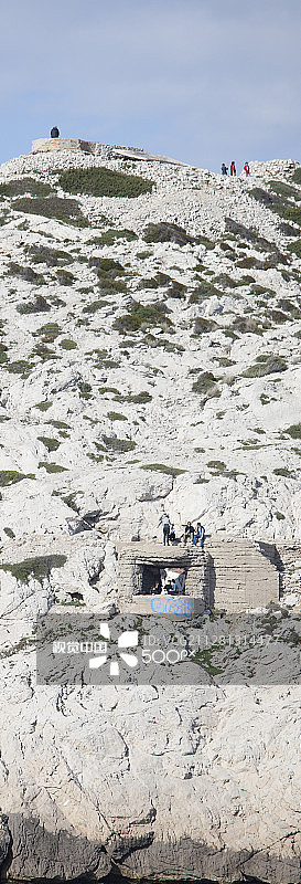 马赛的卡朗克海湾图片素材