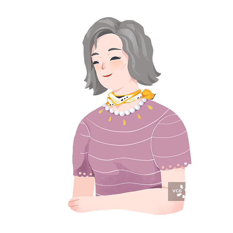 母亲节快乐插画元素图片素材