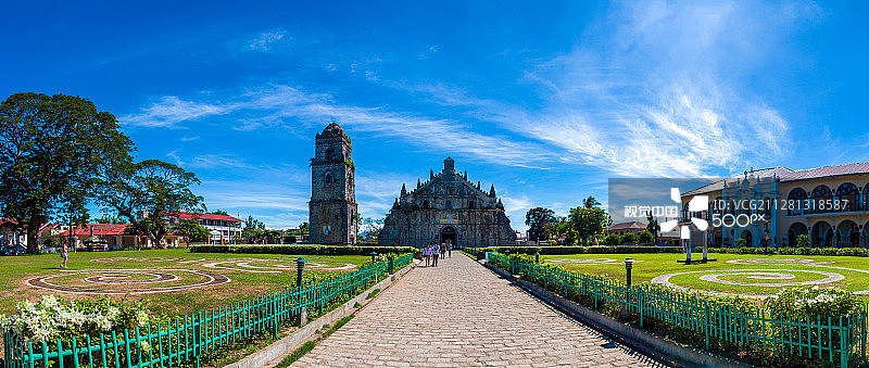 圣奥古斯丁教堂（保威教堂）图片素材