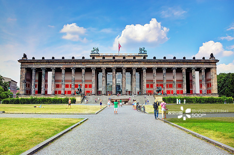 德国柏林老博物馆图片素材
