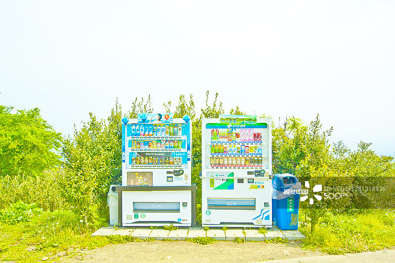 孤独的商贩图片素材