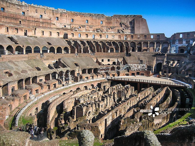 罗马斗兽场内部图片素材