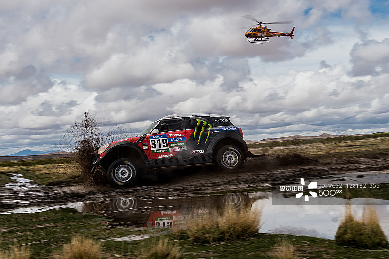 达喀尔2015 - 玻利维亚赛段图片素材