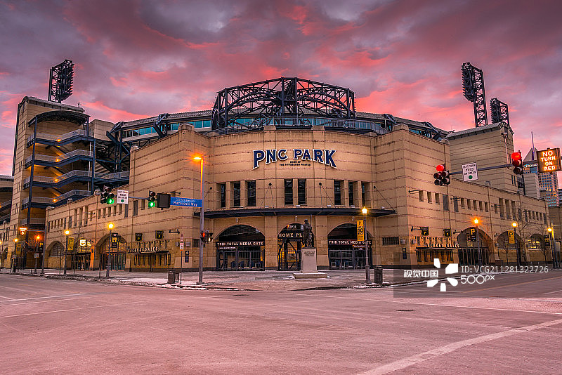 PNC公园的淡季。图片素材