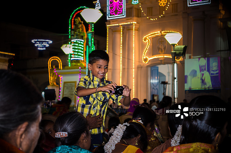 年轻摄影师图片素材