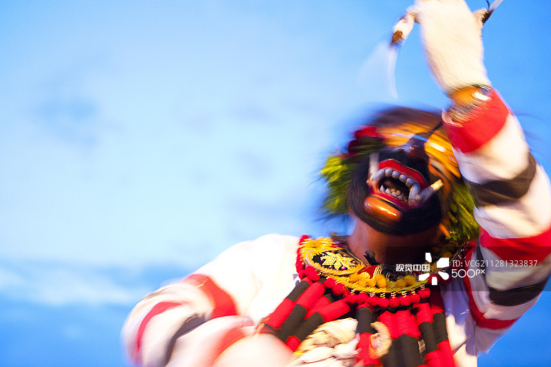 巴龙舞者图片素材