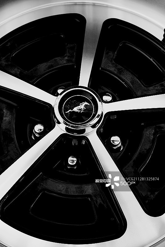 福特Mustang车轮图片素材