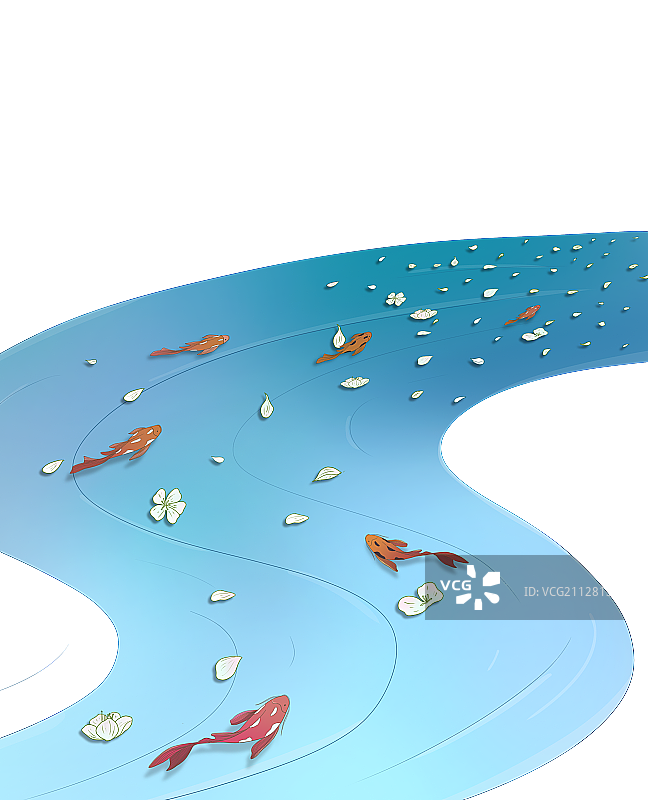 一条小河图片素材