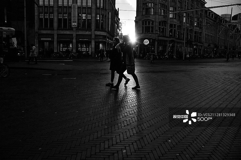 海牙市中心图片素材