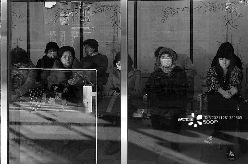 日本成田车站候车室图片素材