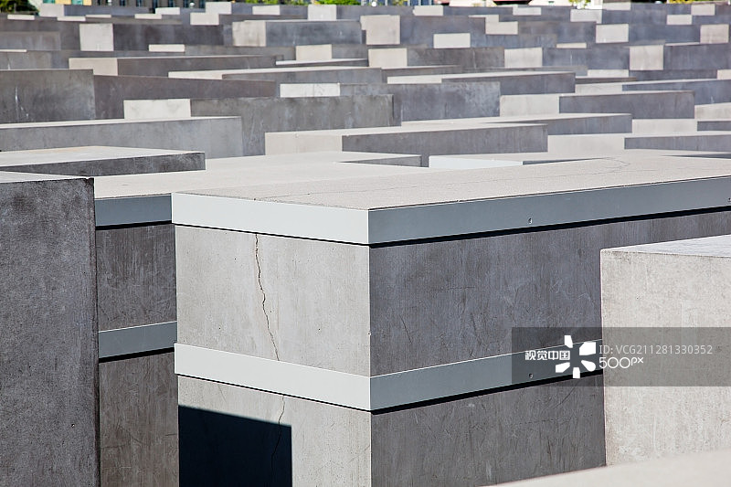德国柏林犹太人受害者纪念碑图片素材