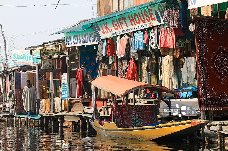 达尔湖的手工艺品图片素材