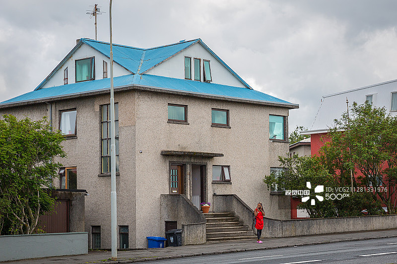 冰岛雷克雅未克街景图片素材