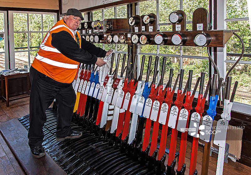 信号员图片素材