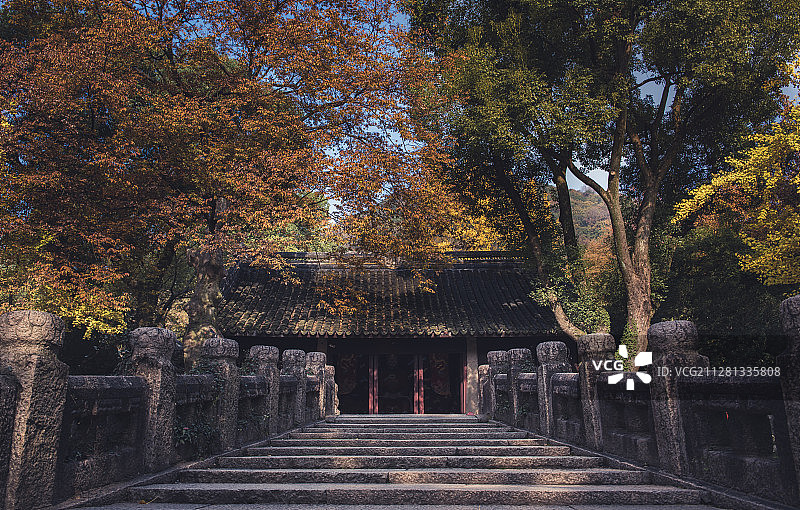 苏州天平山图片素材