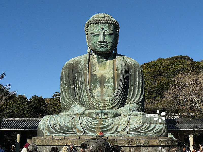 镰仓大佛图片素材
