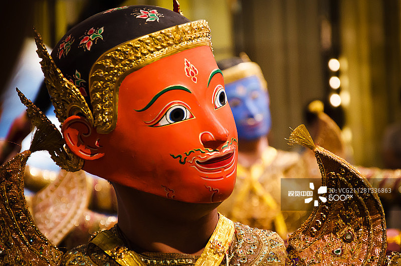 帕兰舞是孔剧的序幕图片素材