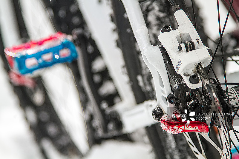 萨尔萨胖胎自行车图片素材