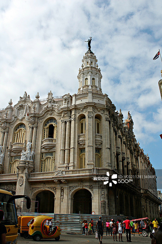 哈瓦那街道风光图片素材