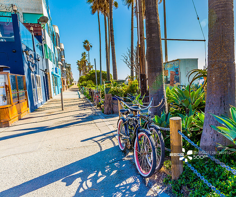 洛杉矶威尼斯海滩图片素材