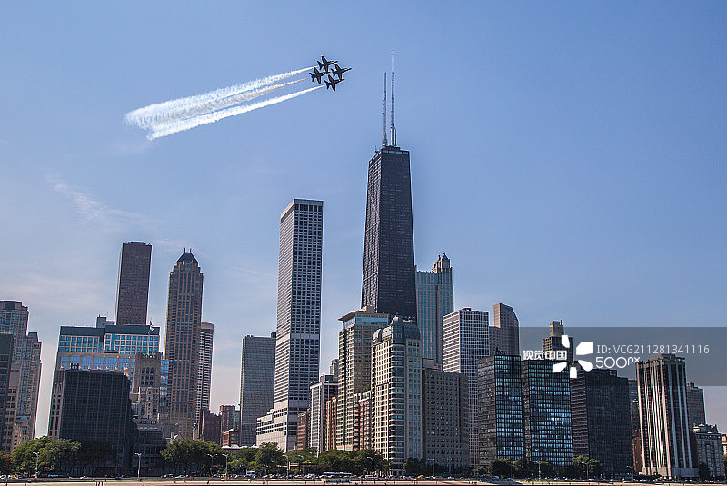 芝加哥蓝色天使图片素材