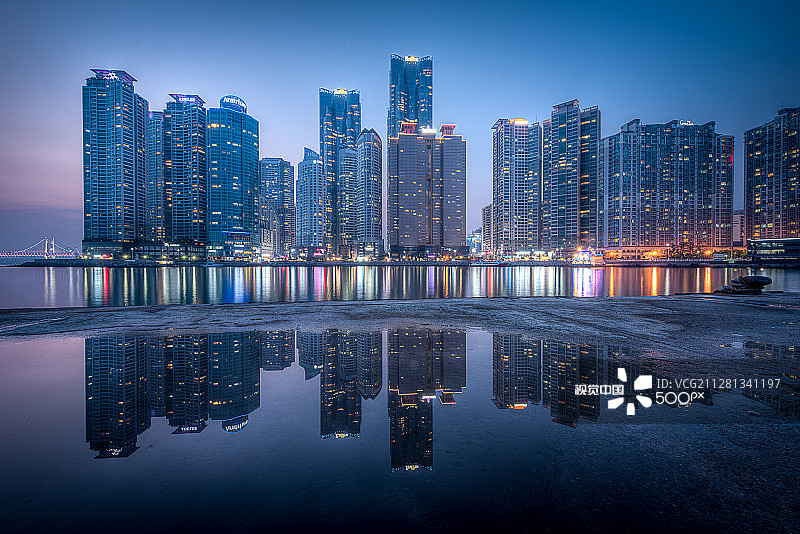韩国釜山海云台图片素材