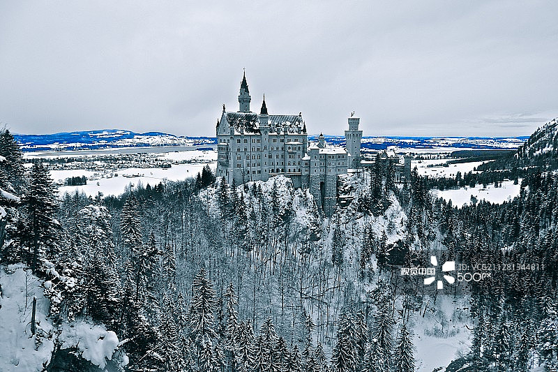 新天鹅堡：梦幻城堡图片素材