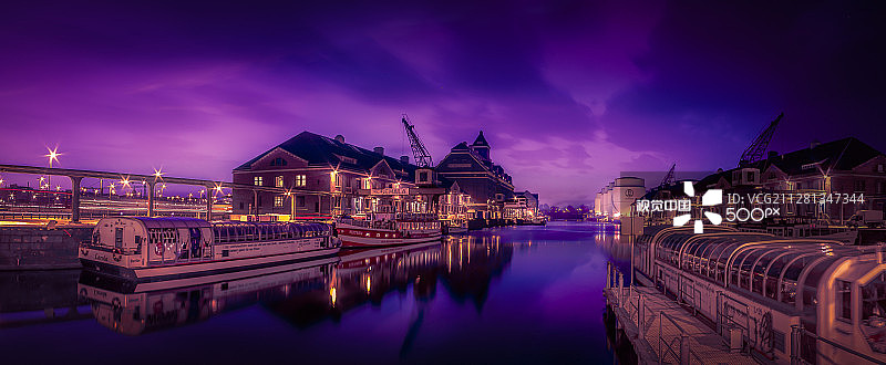 柏林西港图片素材