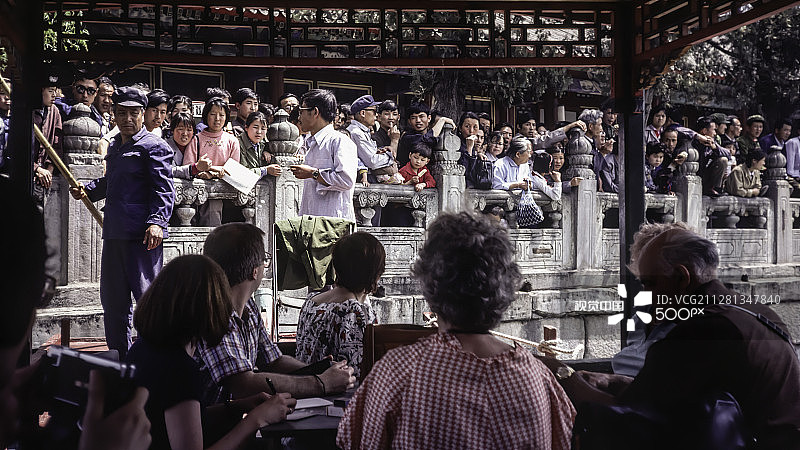 1981年的中国北京图片素材