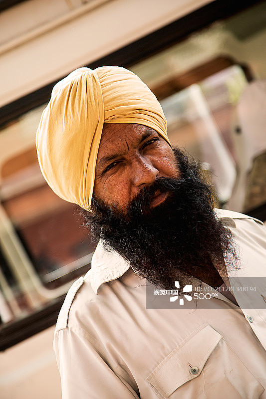 印度拉贾斯坦邦肖像图片素材