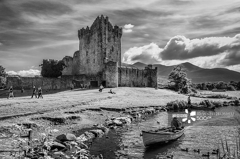 爱尔兰基拉尼郡的罗斯城堡图片素材