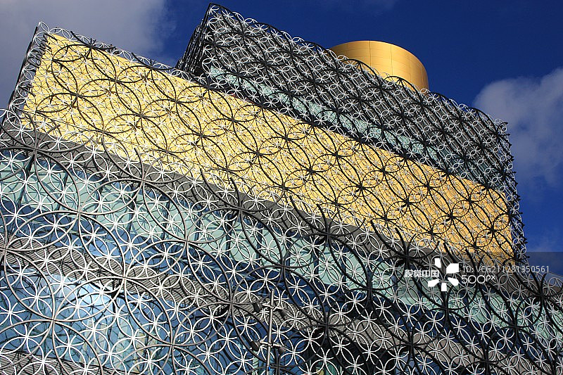 伯明翰图书馆正面图片素材