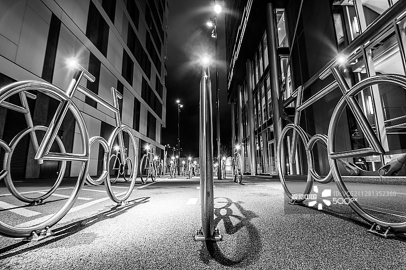 条形码自行车图片素材