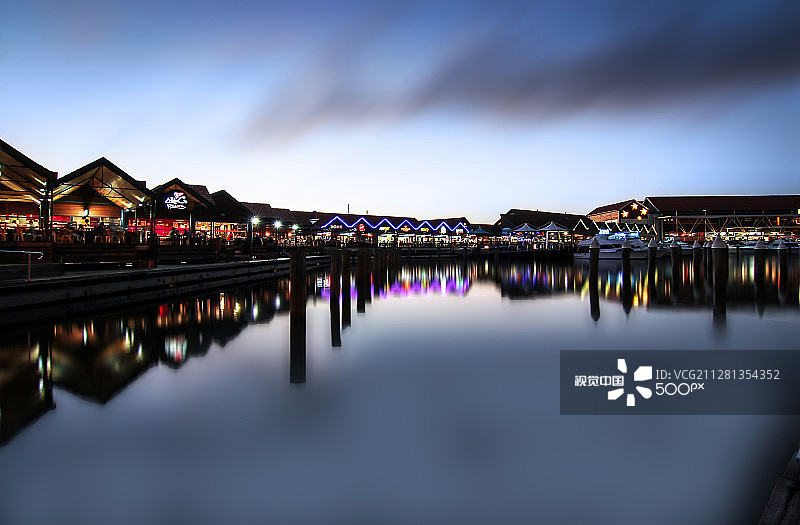 珀斯码头图片素材