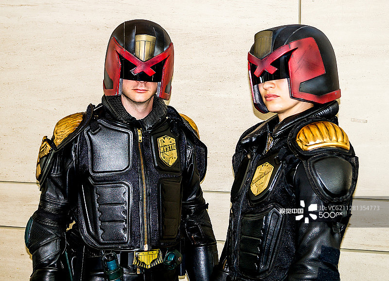 《特警判官》角色扮演 - Animazement 2014图片素材