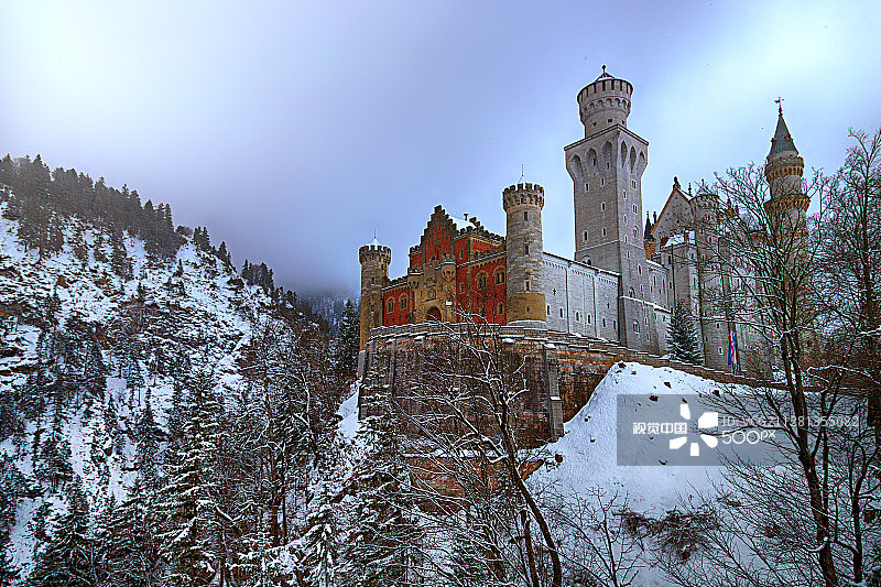 德国新天鹅堡图片素材