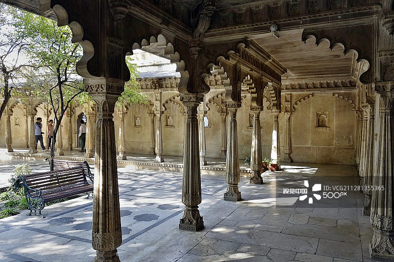 乌代布尔城市宫殿图片素材