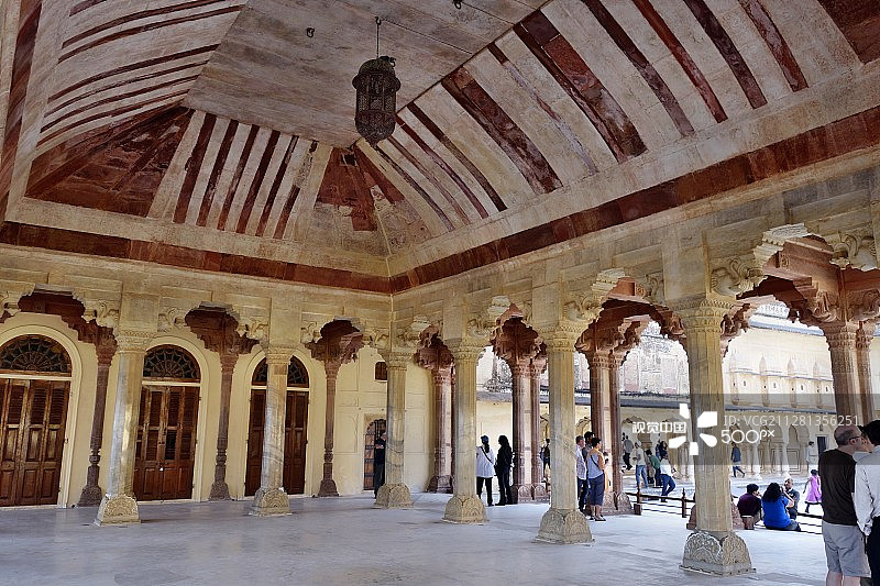 斋浦尔琥珀堡图片素材