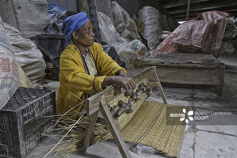 编织祖鲁睡垫图片素材