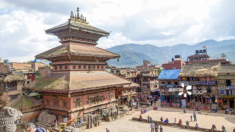 巴克塔普尔杜巴广场图片素材