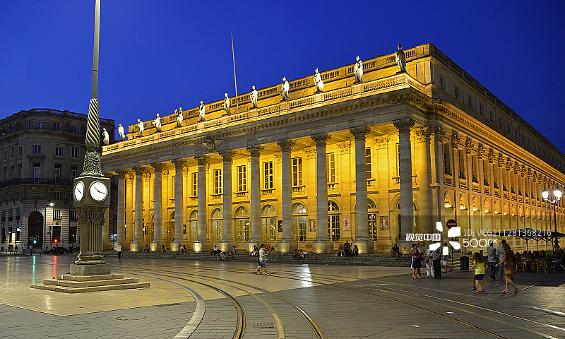 波尔多大剧院图片素材