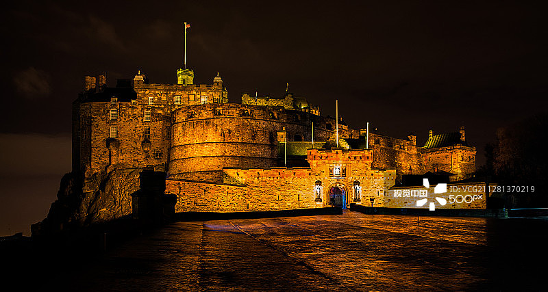 爱丁堡城堡图片素材