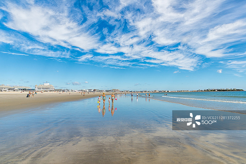 汉普顿海滩图片素材