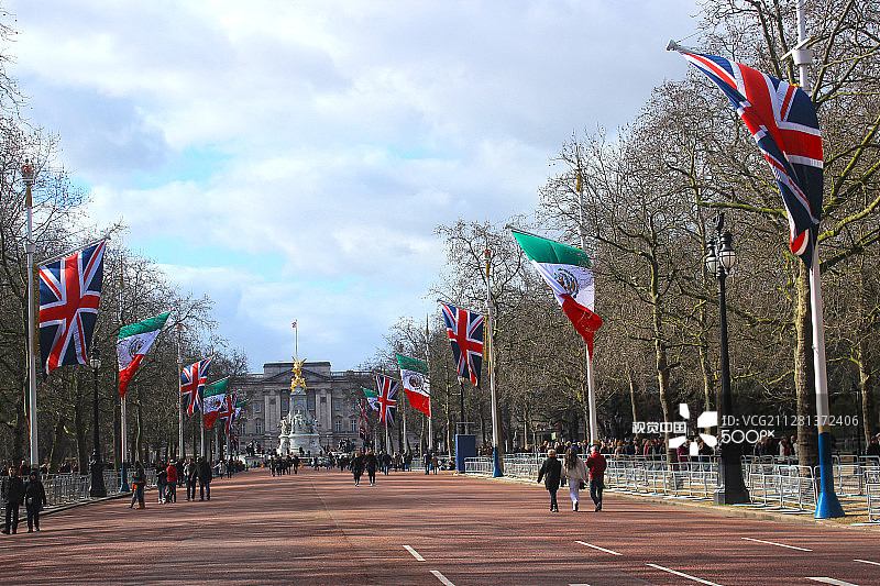 白金汉宫图片素材