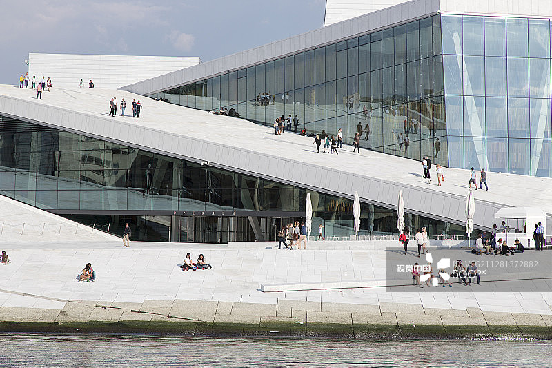 奥斯陆新歌剧院图片素材